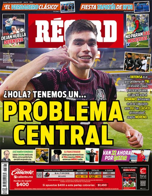 Portada 11 Noviembre 2021