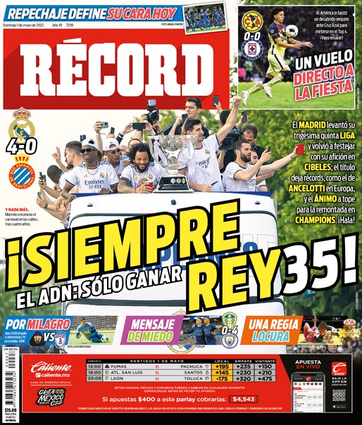 ¡Siempre Rey35!: El ADN, sólo ganar