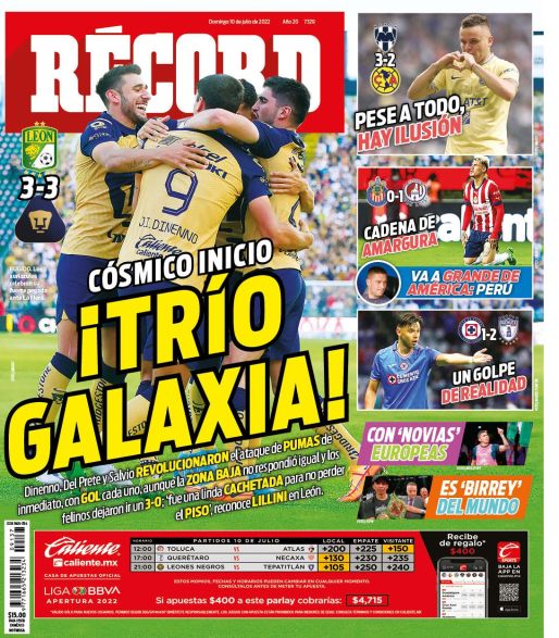 Cósmico inicio: ¡Trio Galaxia!