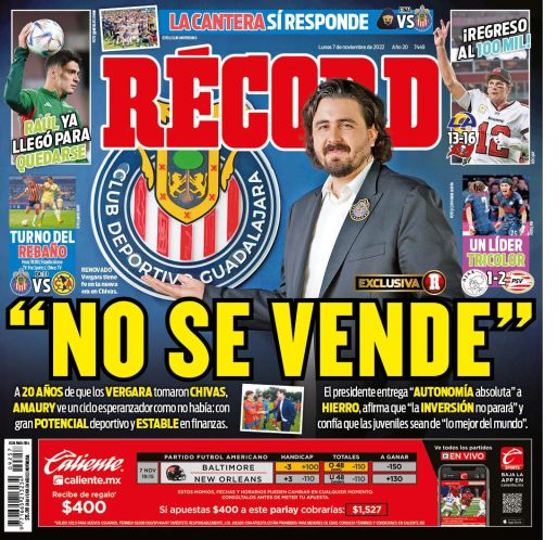 "Chivas no se vende"