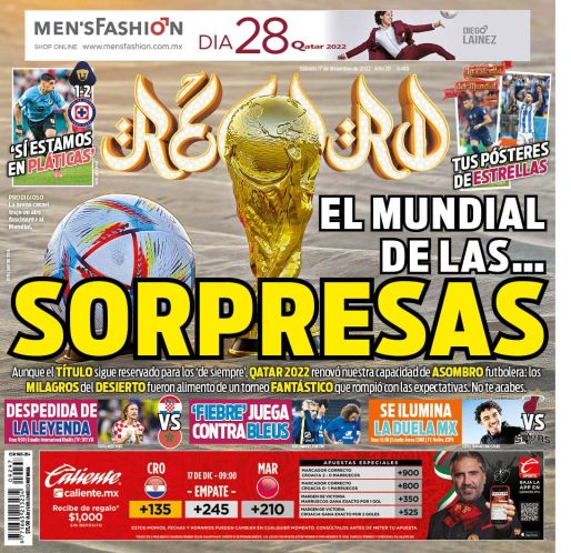 El Mundial de las... SORPRESAS