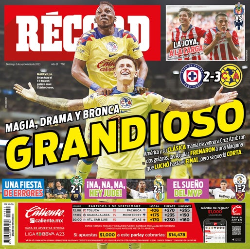 Magia, drama y bronca. Grandioso