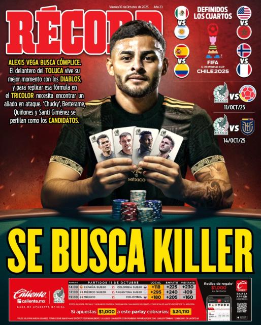 Portada RÉCORD 10 octubre