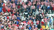 Enfrentamiento de aficionados croatas en Saint-Etienne