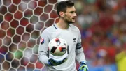 El portero de la selección francesa, Hugo Lloris, durante la Final de la Eurocopa
