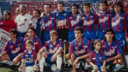 Atlante en el Estadio Azulgrana en la década de los 90