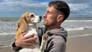 Aaron Ramsey y su familia se despiden de su perrita Halo tras un mes de búsqueda