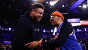 Ronaldo Nazario y Spike Lee se reúnen en juego de los New York Knicks