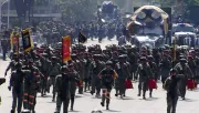 Este jueves se realizó el desfile Cívico-Militar por el 115 aniversario de la Revolución Mexicana.
