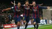 Luis Suárez, Lionel Messi y Neymar Jr
