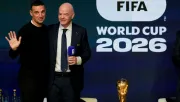 Infantino se disculpa con Scaloni tras 'error' en el sorteo del Mundial 2026