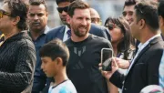 Visita de Lionel Messi a India genera caos y disturbios 