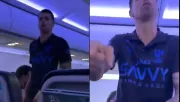 Cancelo protagonizó un bochornoso momento en un vuelo