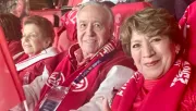 Delfina Gómez, gobernadora del Estado de México, asiste a la Final de Toluca vs Tigres y la tunden en redes sociales