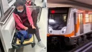 Pasajera se corta las uñas en pleno vagón del Metro CDMX y provoca indignación