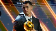Nadie se quedó sentado: La primera fila de los Globe Soccer Awards se rinde ante la llegada de Cristiano Ronaldo