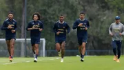 Pumas presume entrenamiento en pleno año nuevo 