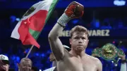 Canelo Álvarez en pelea