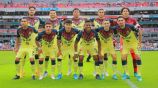 Jugadores del América previo a partido de Liguilla en el Estadio Azteca