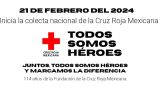 Cruz Roja Mexicana celebra su aniversario 114, y arranca la colecta nacional