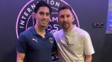 Erick Aguirre presume foto con Lionel Messi tras juego de Concachampions: 'El mejor de la historia'