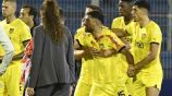 ¡Violencia en estadio! Maxi Olivera fue golpeado por piedra lanzada desde la gradas en el estadio de Rosario Central