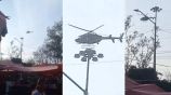 VIDEO: Maniobra del piloto evitó que el helicóptero cayera sobre tianguis o se estrellara contra edificios