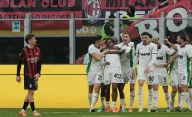 AC Milan dejó ir el triunfo ante Sassuolo