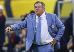 Miguel Herrera dirigiendo a Costa Rica