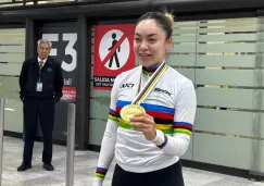 "Todo México es campeón mundial": Yareli Acevedo tras medalla de oro en ciclismo de pista