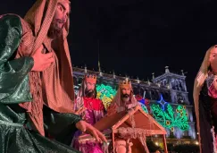 Así es la Verbena Navideña en el Zócalo de la CDMX