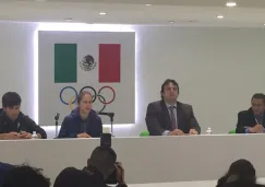 Daniela Campuzano, en conferencia de prensa