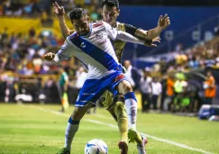 Flavio Santos en el duelo contra Dorados