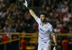 Alfredo Frausto durante un partido de Dorados