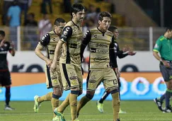 Jugadores de Dorados, durante juego contra Atlas