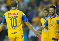 Gignac festeja gol contra Dorados