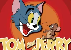 Tom y Jerry en la pantalla de título de su show