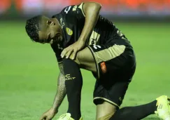 Morelo se lamenta durante partido de Dorados