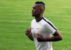 Fidel Martínez previo a un juego de Libertadores