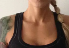 Camiseta de Vecchio en el gimnasio