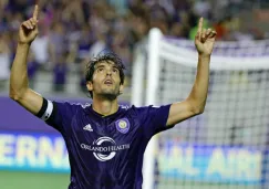 Kaká festeja un gol con Orlando City