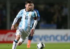Lionel Messi durante el amistoso preparatorio entre Argentina y Honduras