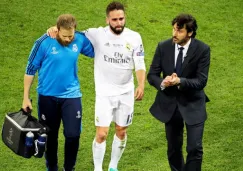 Carvajal sale lesionado en la Final de la Champions League 