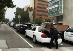 Policía acude a la Universidad de California