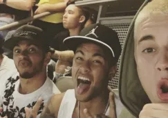 Bieber, Neymar y Hamilton se toman una selfie