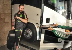 Miguel Layún a su llegada a Los Angeles