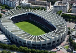 Toma aérea del Parque de los Príncipes