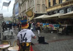 Aficionados alemanes atacan a seguidores ucranianos en Lille