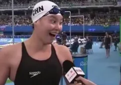 Fu Yuanhu hace caras tras enterarse que ganó la prueba