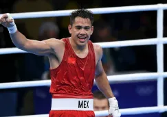 Misael Rodríguez después de una pelea